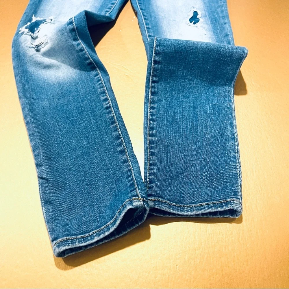 GAP Kids Super Skinny Distressed Blue Jeans Girl’s 12R